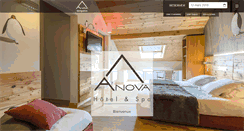 Desktop Screenshot of anova-hotel.com